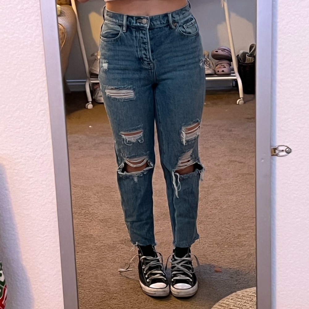 PACSUN RIPPED JEANS